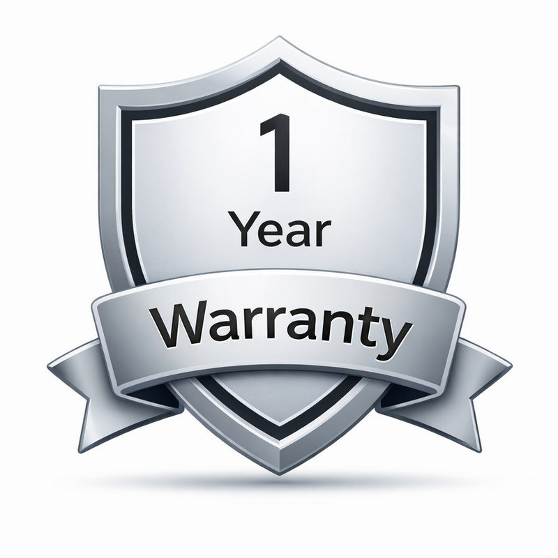 1-Year Warranty